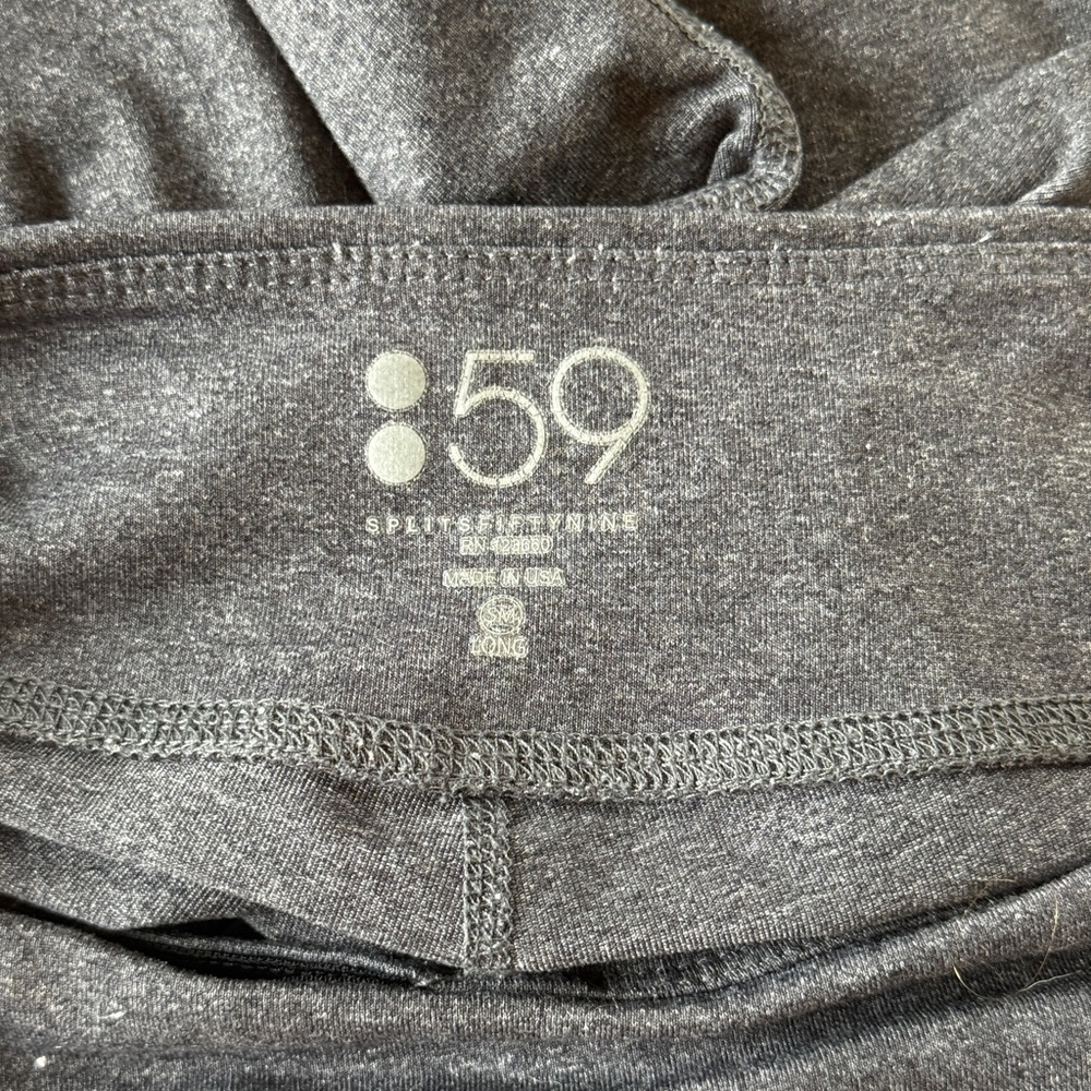 Splits59 Charcoal Flared Leggings - Picture 5 of 7
